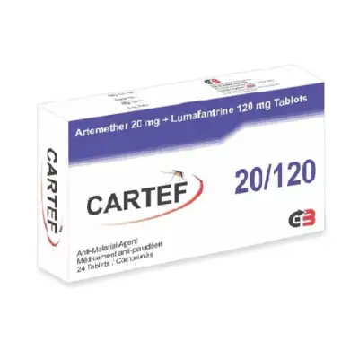 CARTEF 20/120 X 24 TABS (GB)