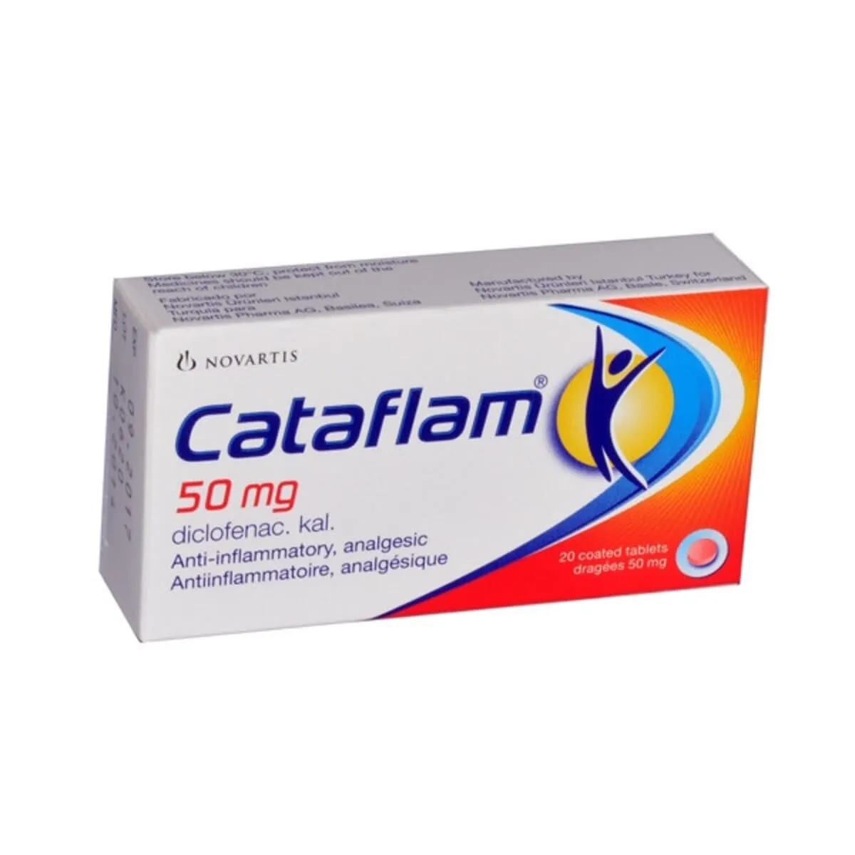 Cataflam 50mg Tablets, 20 Tablets