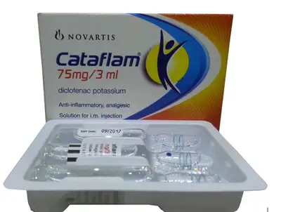 Cataflam 75mg/3ml Solution for Injection (6 Ampoules)