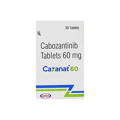 Cazanat 60mg (Cabozantinib) 30 Tablets