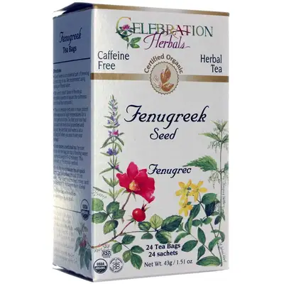 Celebration Herbals Fenugreek seed 24 tea bags pack