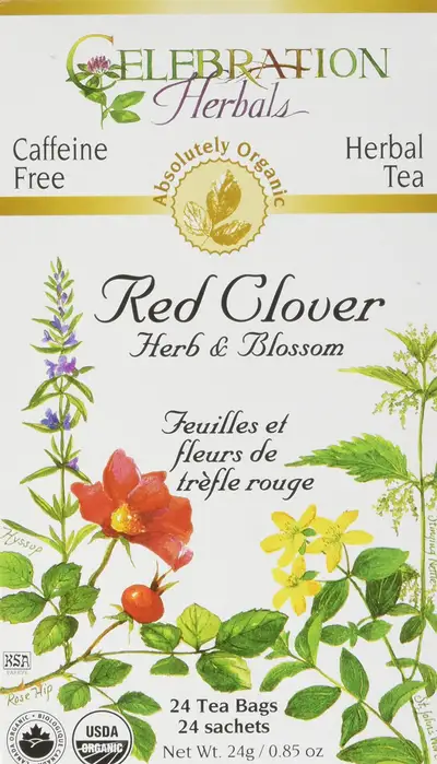 CELEBRATION HERBALS RED CLOVER TEA
