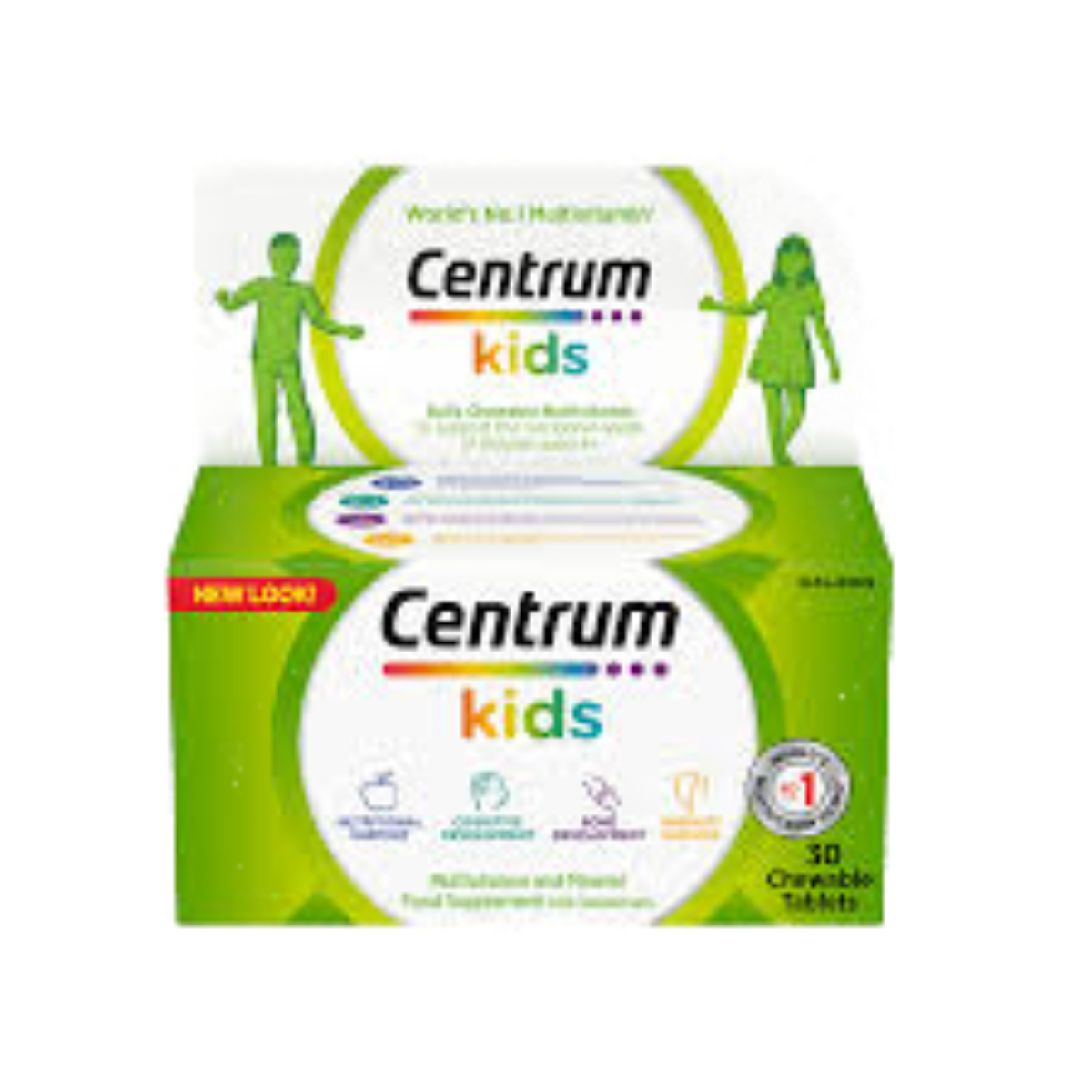 Centrum Kids Multivitamins & Minerals, 30 Tablets