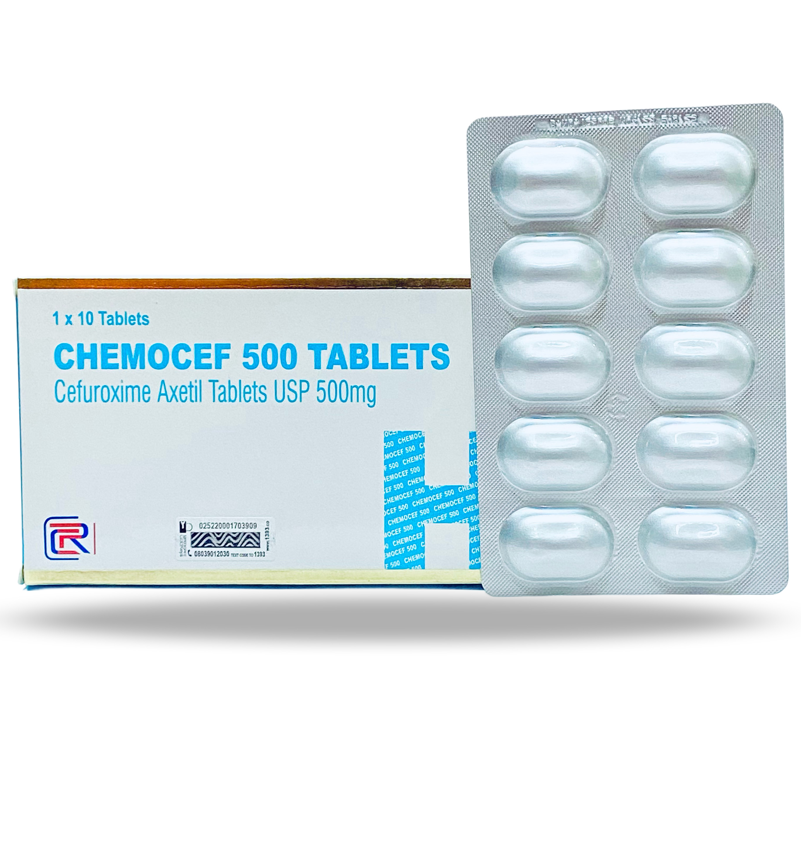 Chemocef 500mg Tablet (Cefuroxime) x10