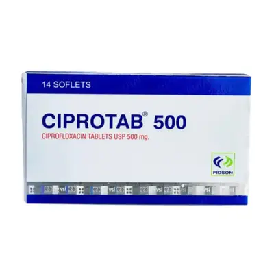 CIPROFLOXACIN TAB 500MG KRIS NELBE