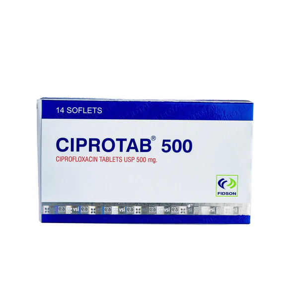Ciprotab 500mg Soflets (Ciprofloxacin) x14