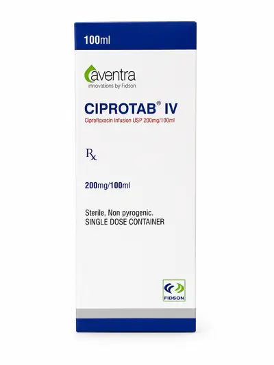 Ciprotab IV 200mg/100ml