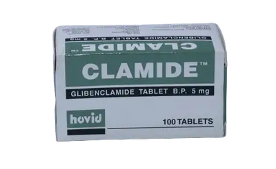 Clamide 5mg 100 Tablets