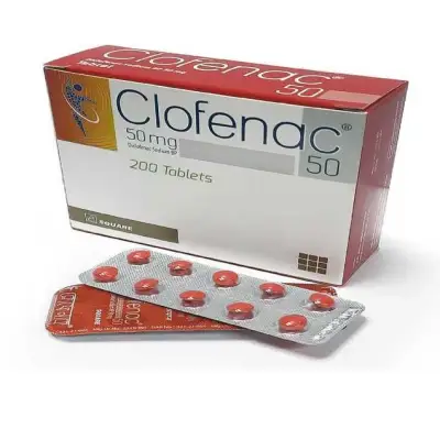 Clofenac 50mg Tablet