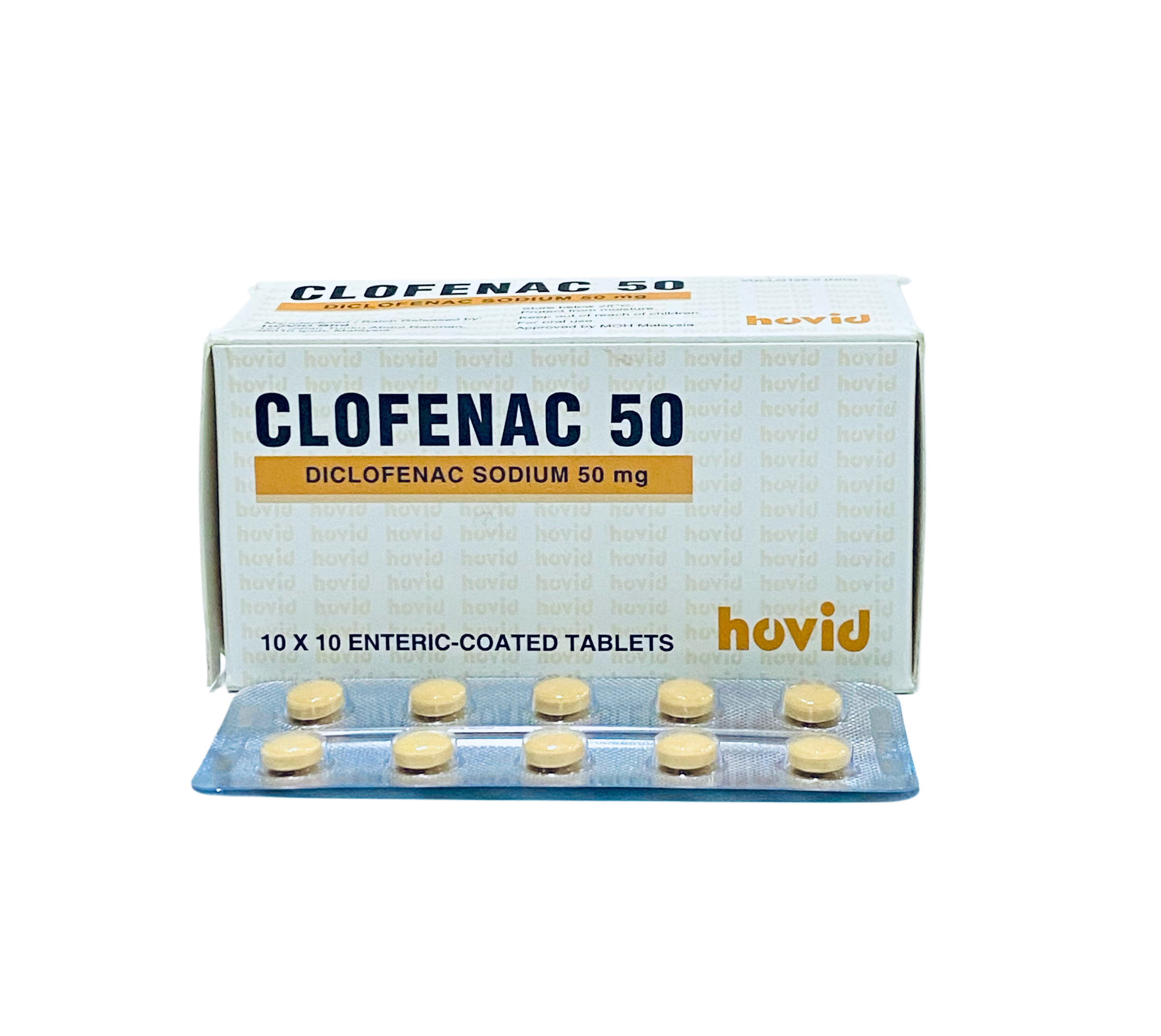 Clofenac 50mg Tablet (Diclofenac) x100