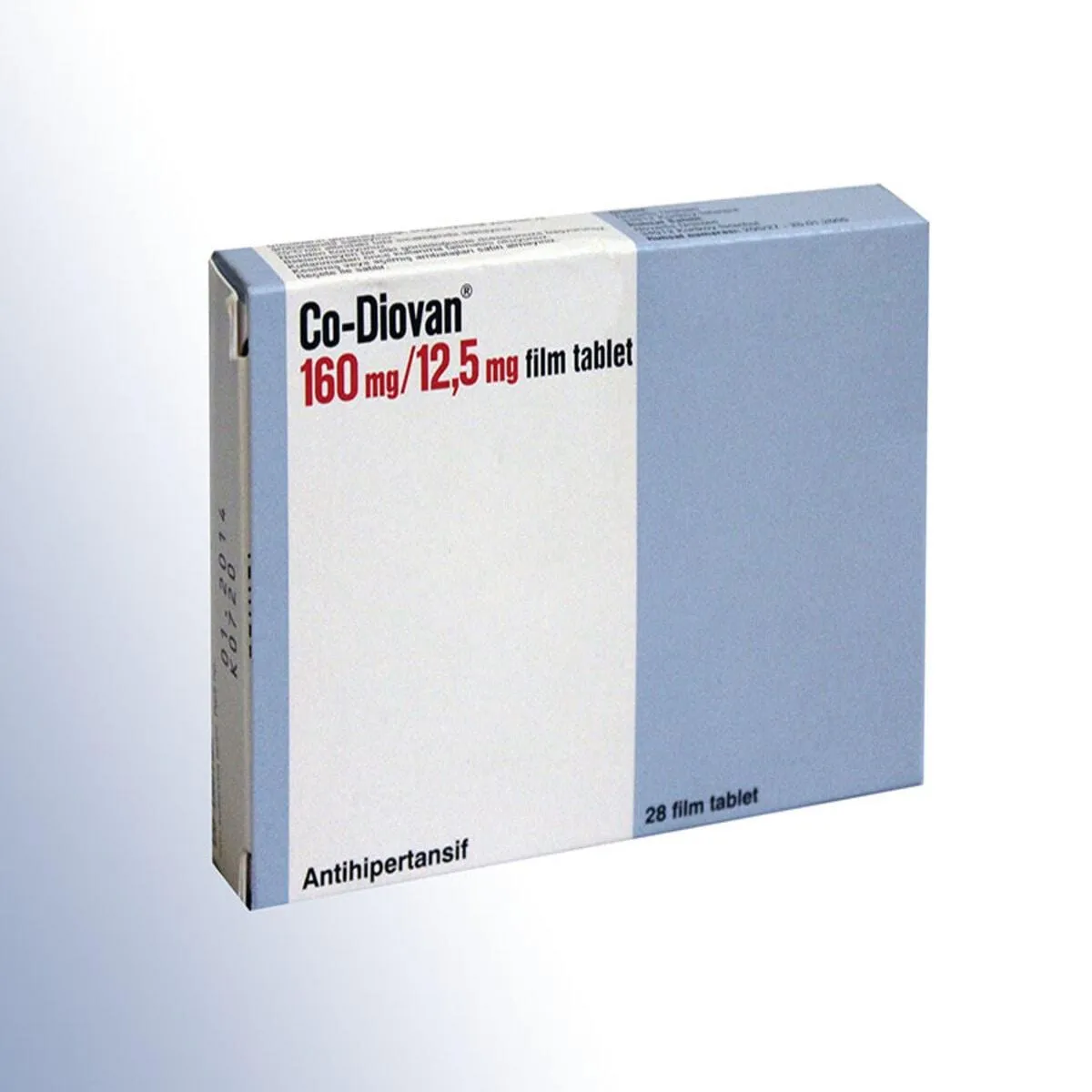 Co - Diovan 160/12.5mg Tablets, 28 Tablets