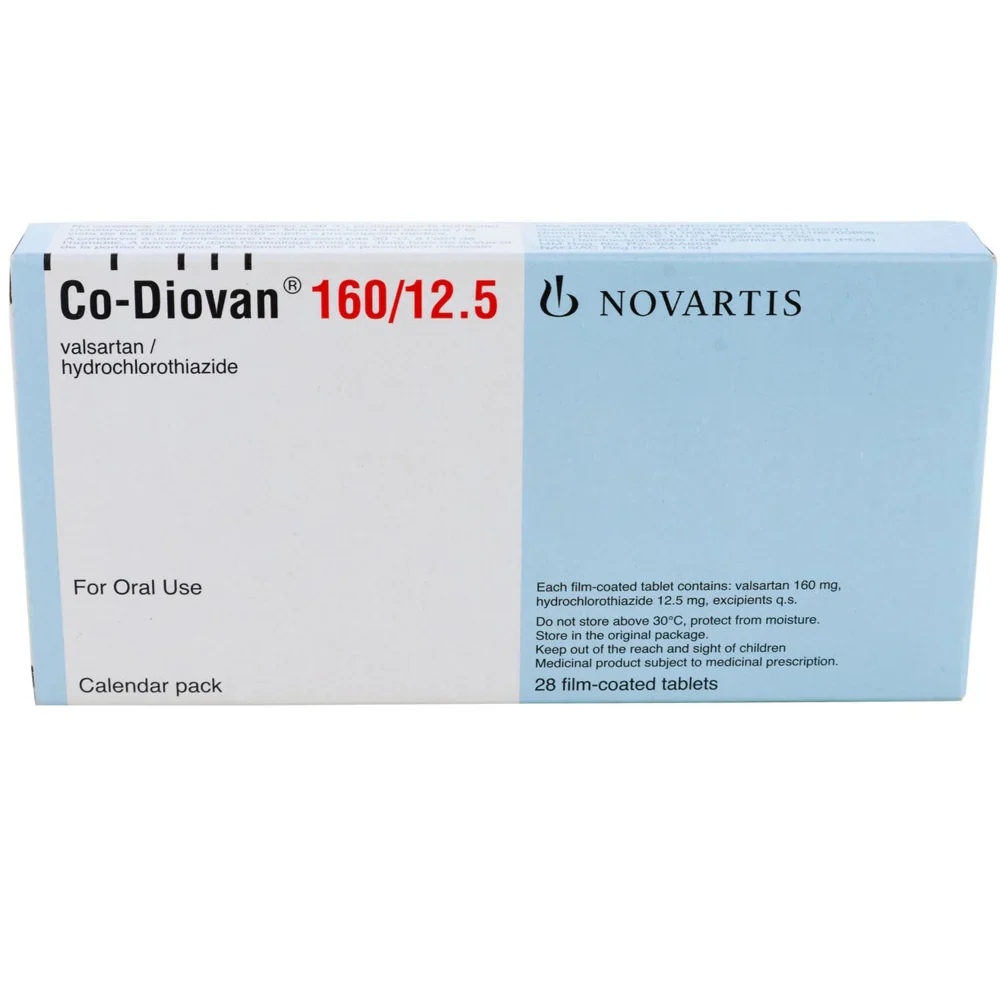 Co-Diovan 160mg/12.5mg Tablets x28