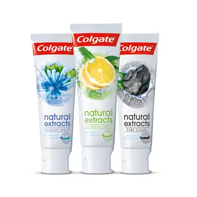 COLGATE TOOTHPASTE(NATURAL EXTRACTS) 75ML