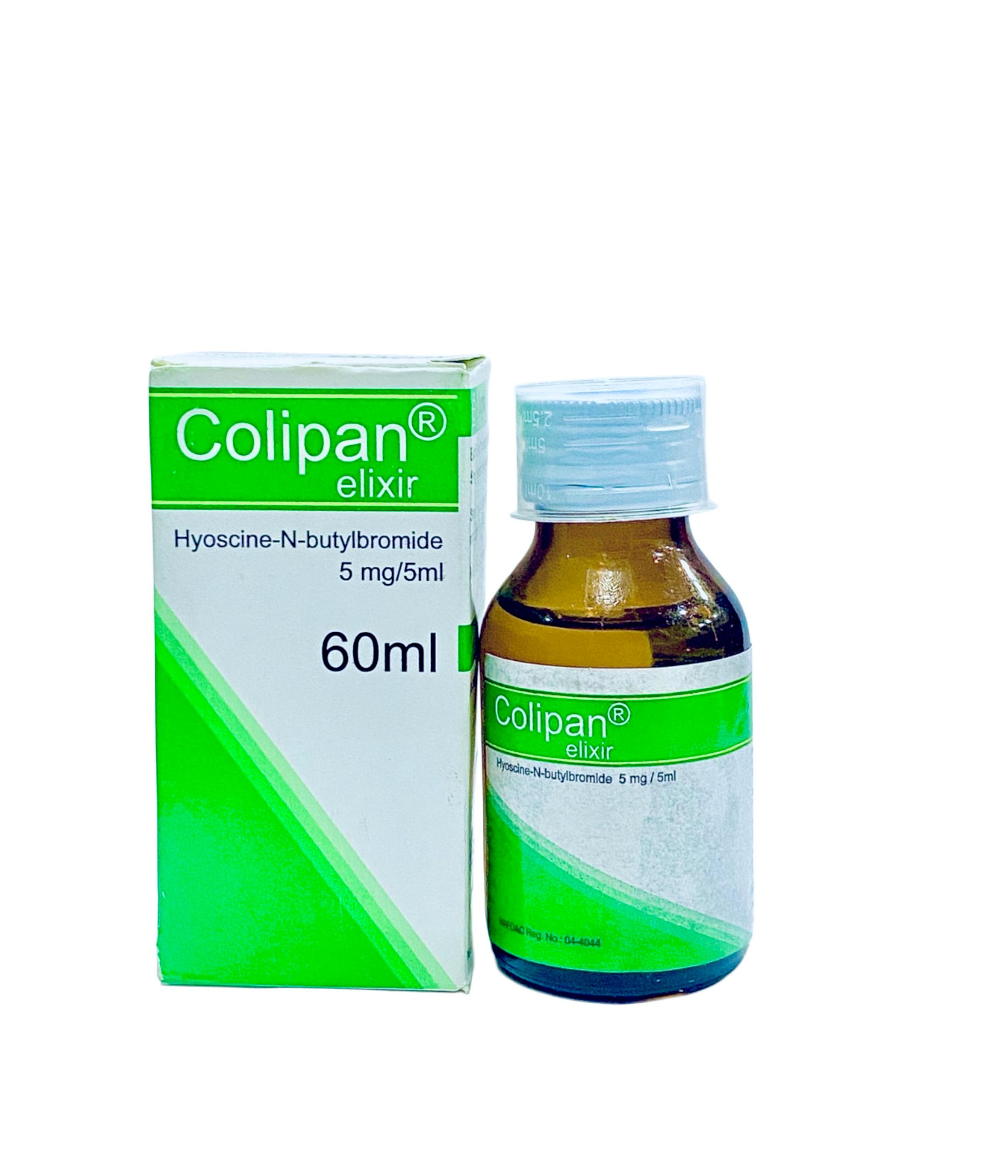 Colipan Syrup Elixir (Hyoscine) x60ml