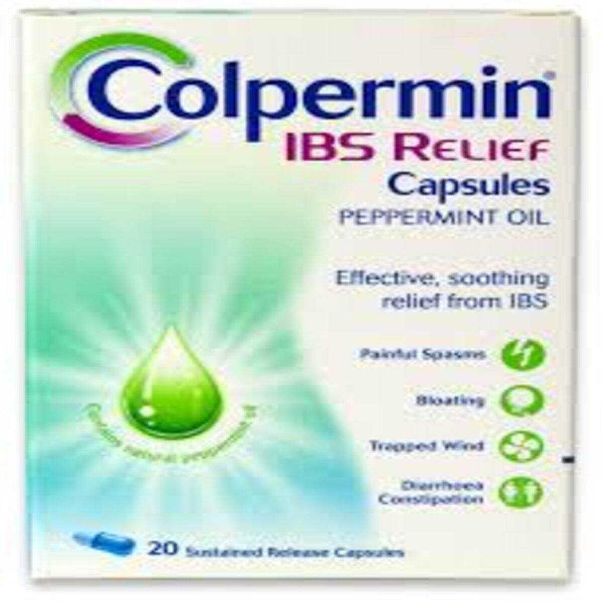 Colpermin IBS Relief, 20 Capsules