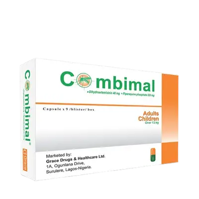 Combimal 40/320mg 9 capsules