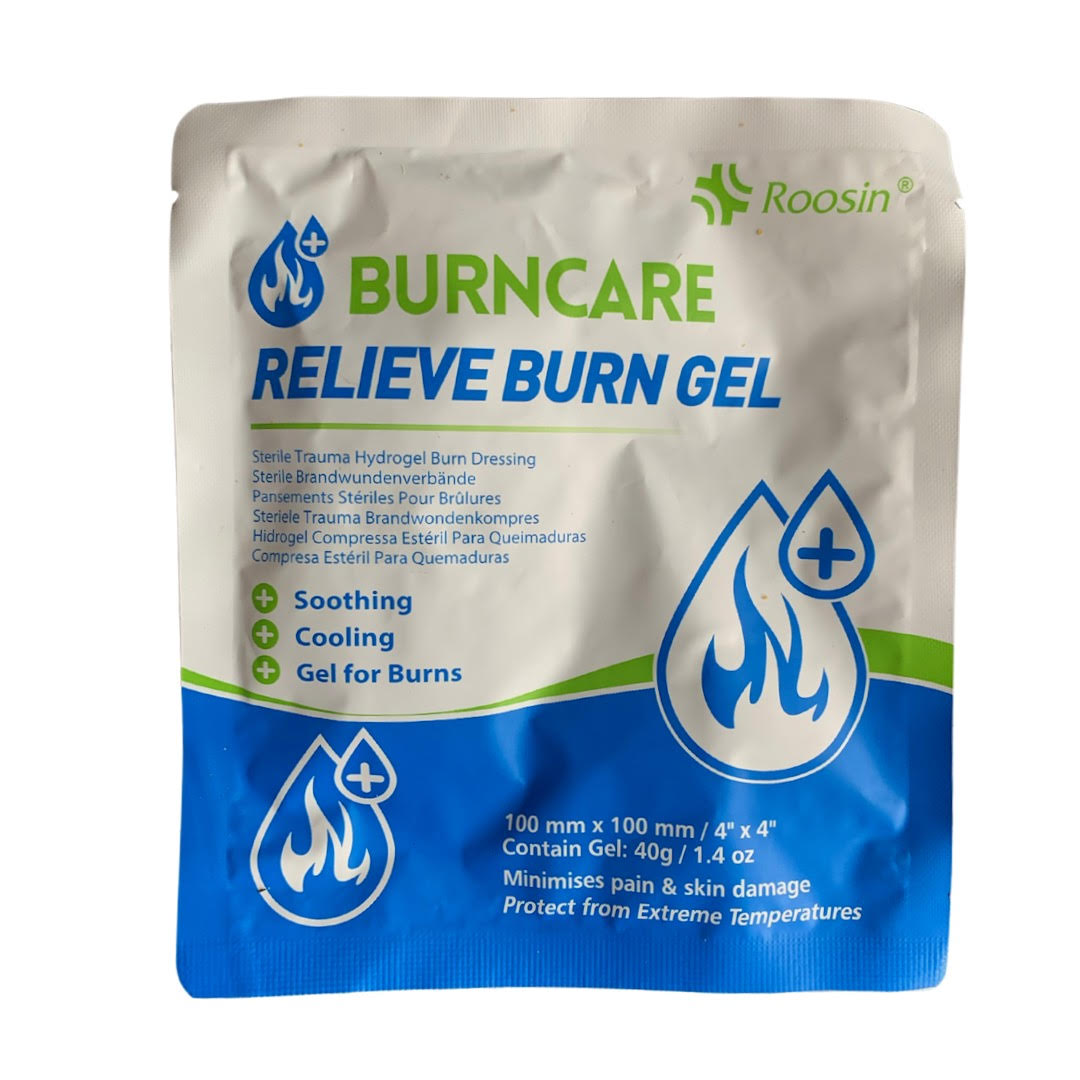 Cooling Burn Relief Gel for First Aid