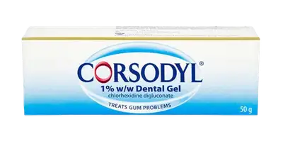 Corsodyl 1% w/w dental gel
