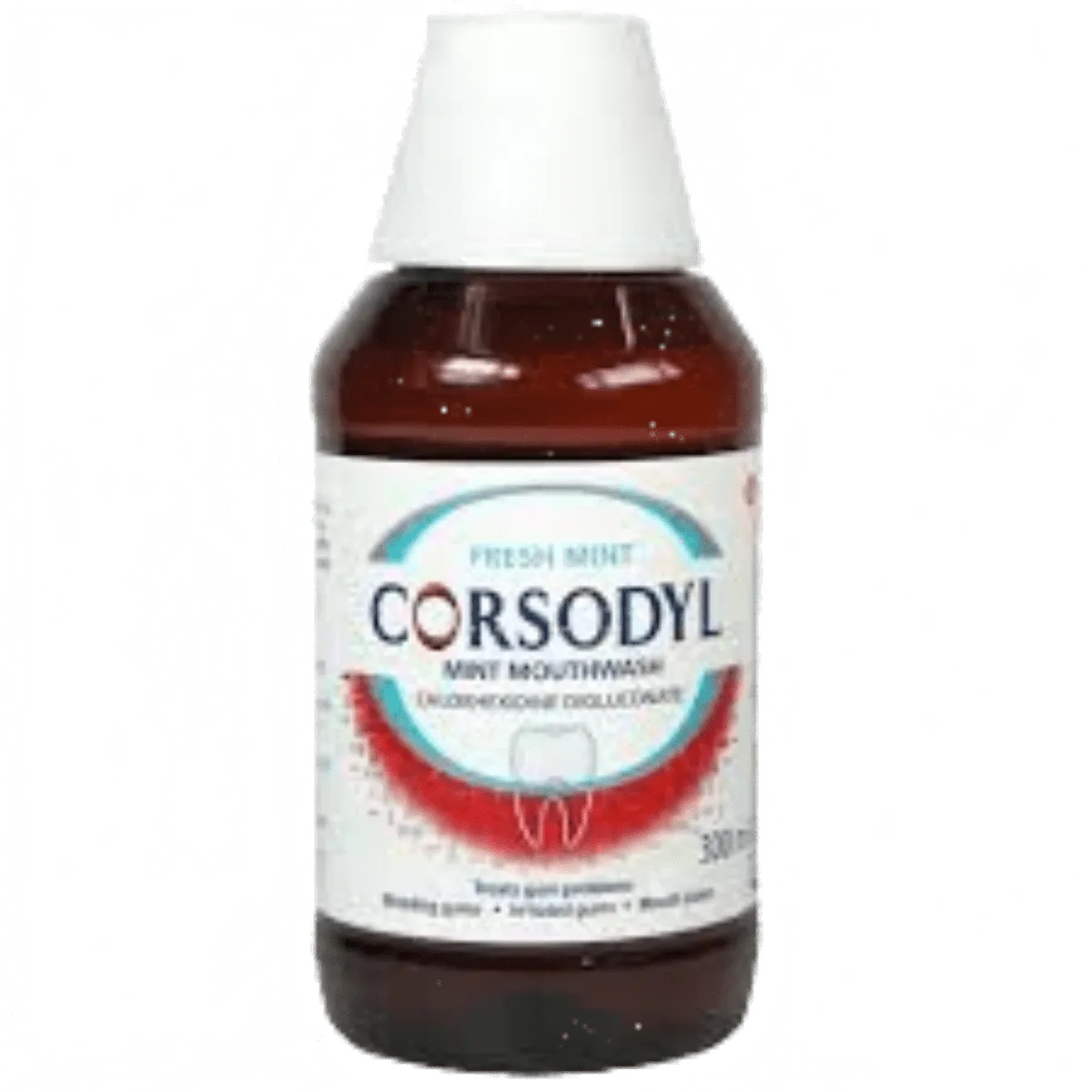 Corsodyl Mouthwash - Chlorhexidine Mouthwash, 300ml