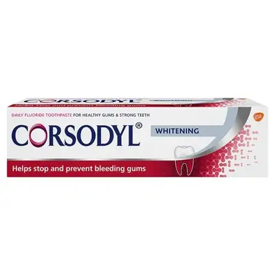CORSODYL TOOTHPASTE WHITENING -