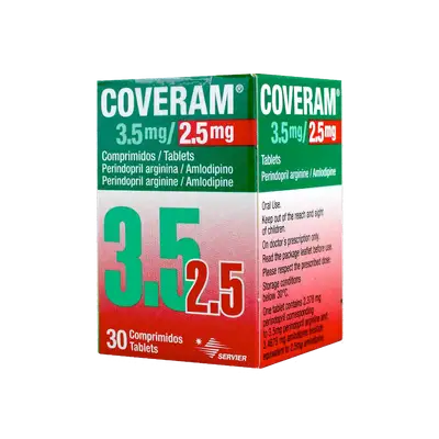 Coveram 3.5mg/2.5mg 30 Tabs