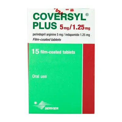 COVERSYL PLUS 5MG/1.25MG X 30 TABS
