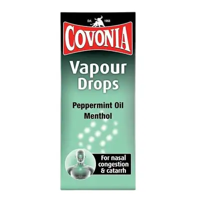 Covonia Vapour Drops Peppermint Oil & Menthol 15ml