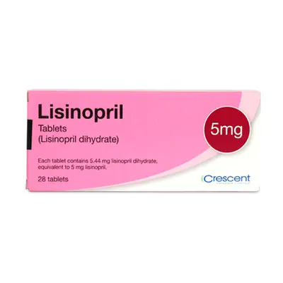 CRESCENT LISINOPRIL 5MG