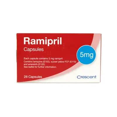 CRESCENT RAMIPRIL CAPS 5MG