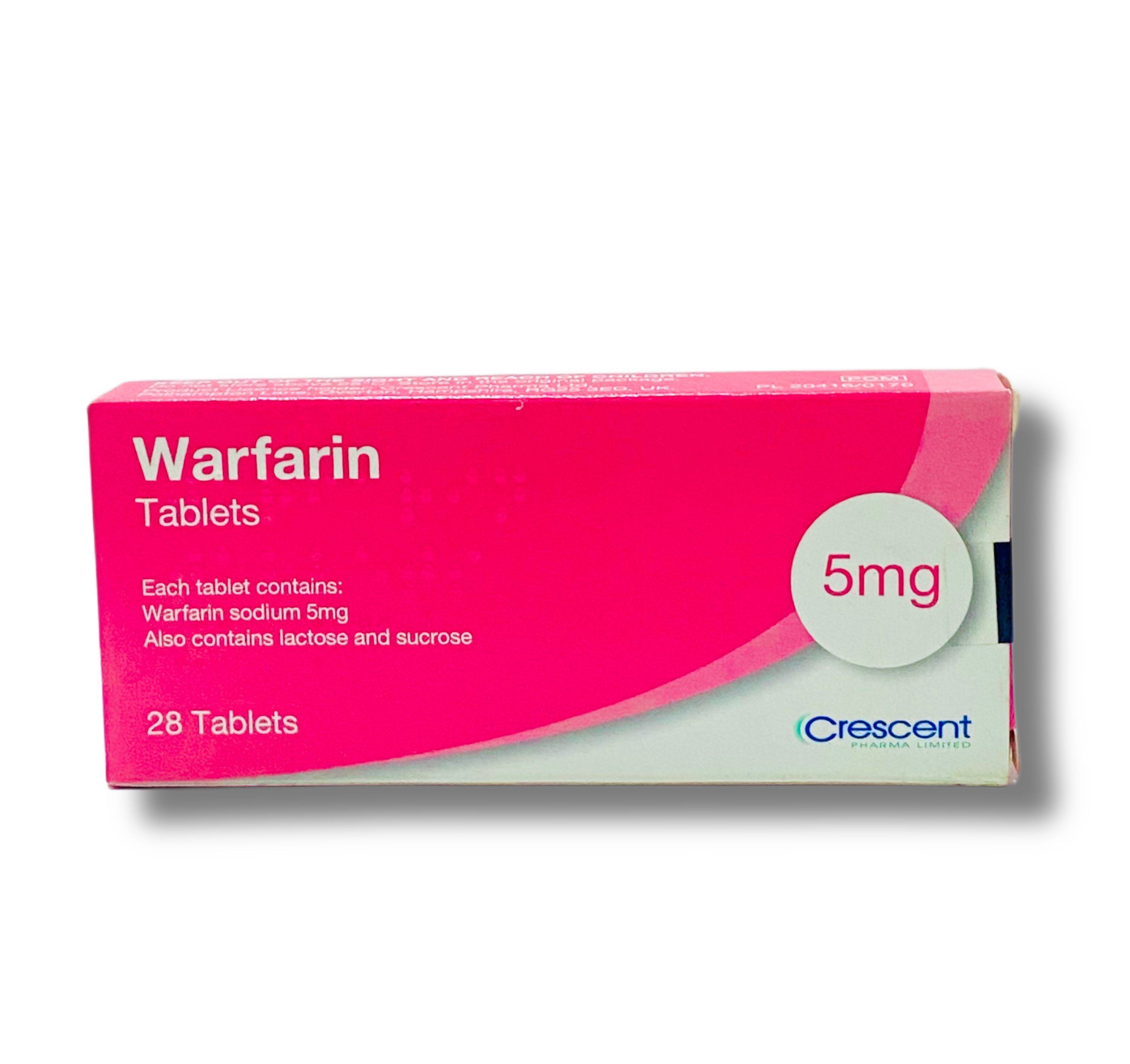 Crescent Warfarin 5mg Tablet x28