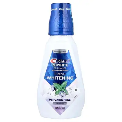 CREST 3D WHITE FRESH WHITENING MOUTH WASH VIBRANT MINT 500ML