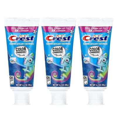 CREST KIDS ADVANCED FLUORIDE ANTI-CAVITY PROTECTION 3YRS+ TOOTHPASTE 119G