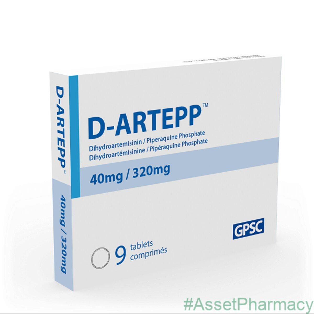 D - Artepp Tablets - Malaria Tablets, 9 Tablets