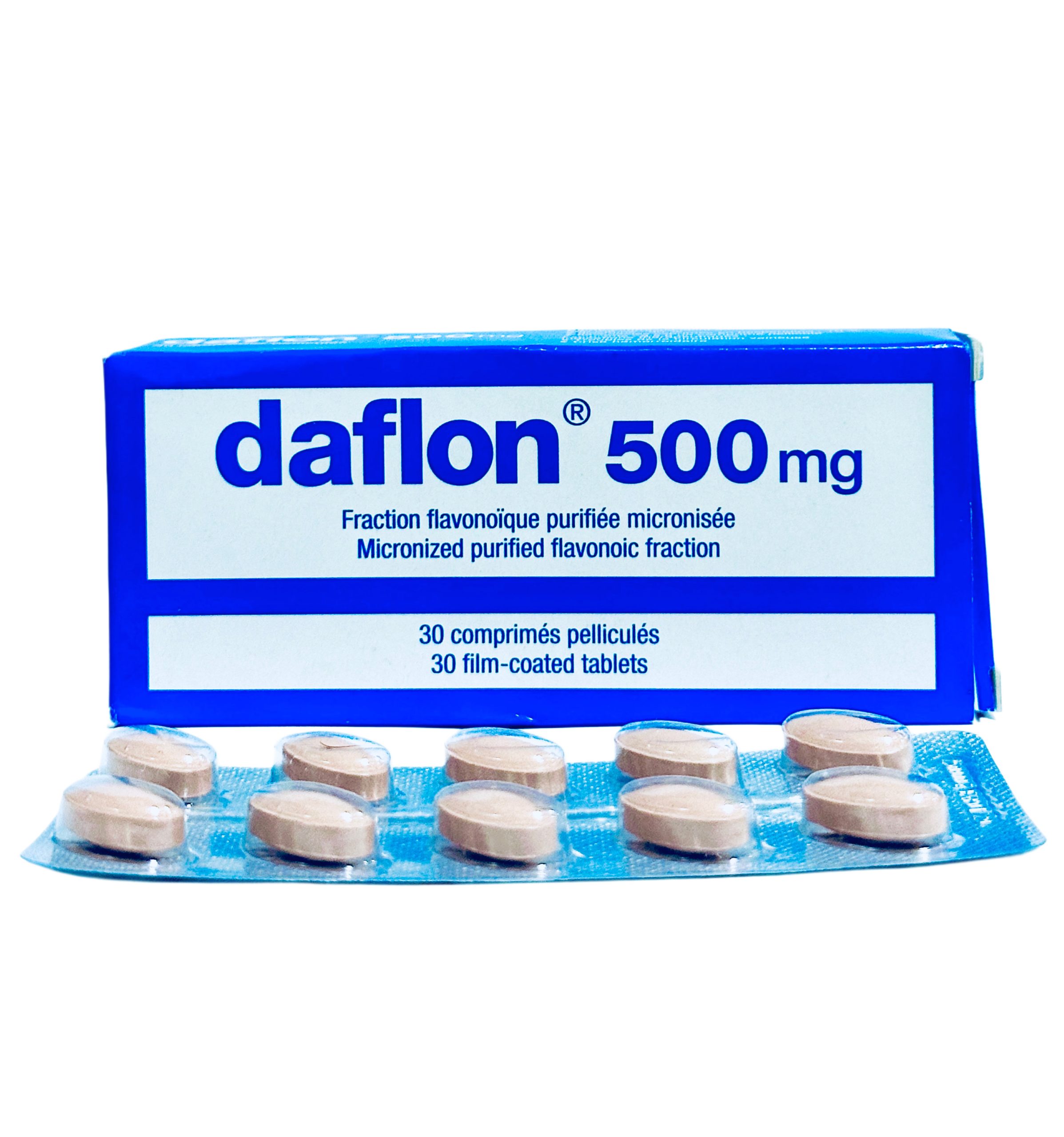 Daflon 500mg Tablet (Micronized Fraction) x30
