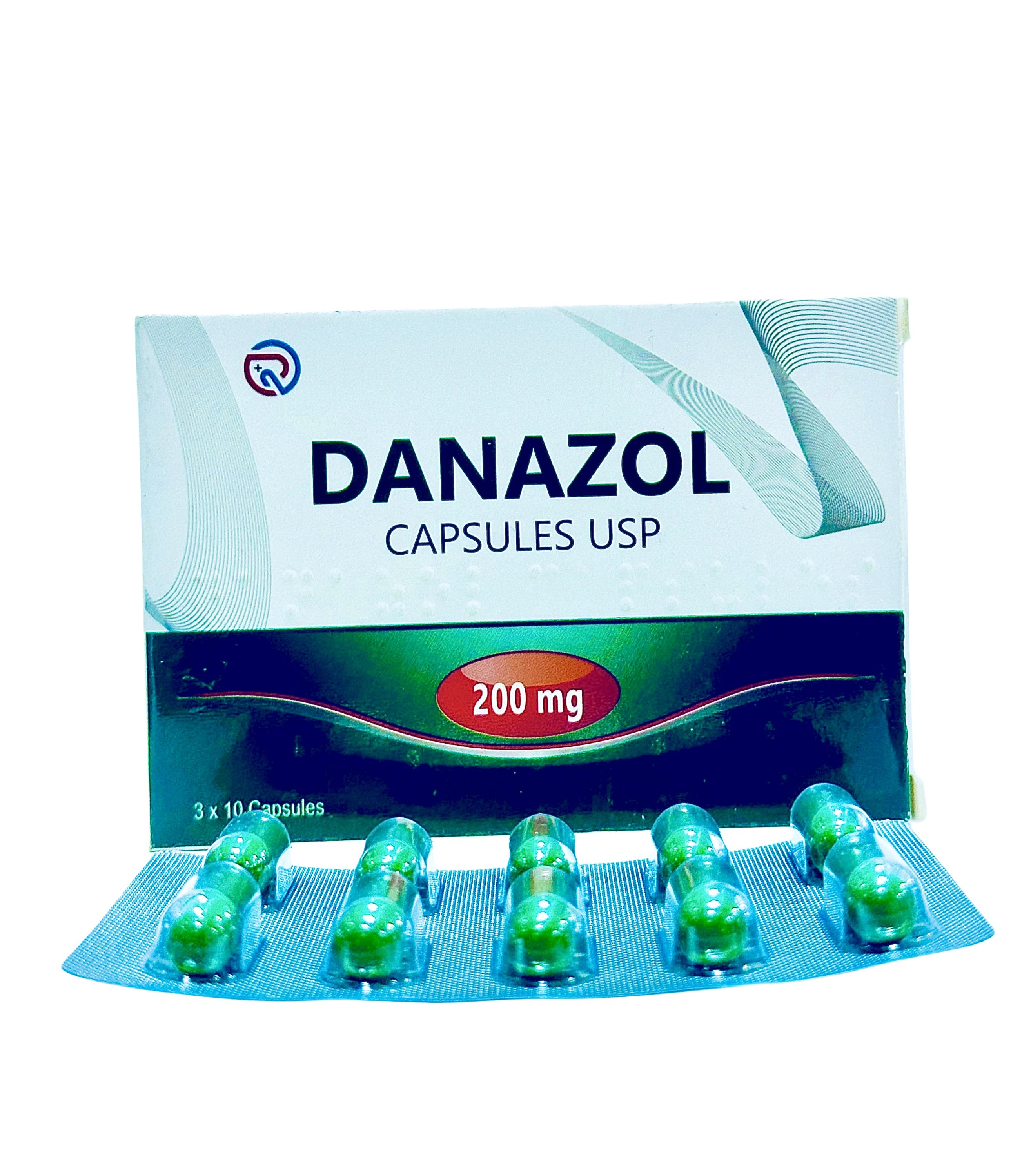 Danazol Capsules 200mg USP x30