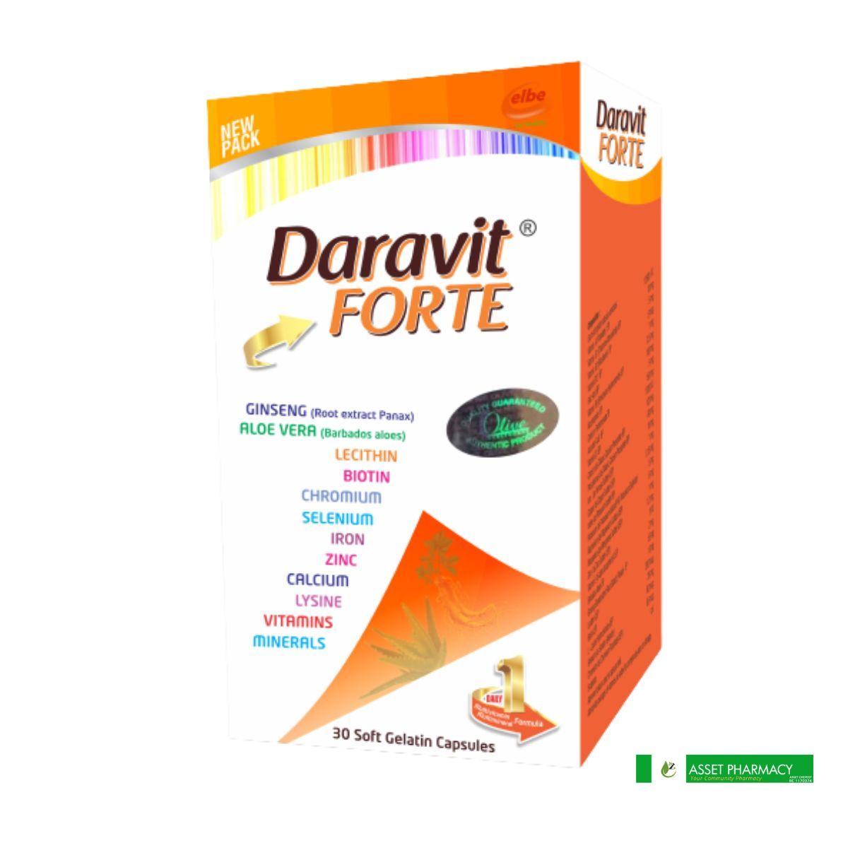 Daravit Forte Capsules, 30 Capsules