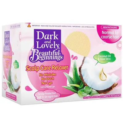DARK & LOVELY BEAUTIFUL BEGINNING SCALPS CARE RELAXER