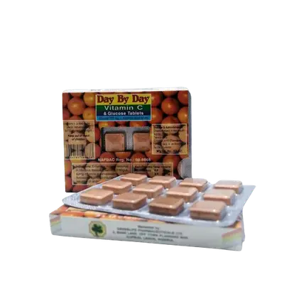 DAY BY DAY VITAMIN C & GLUCOSE TABLETS
