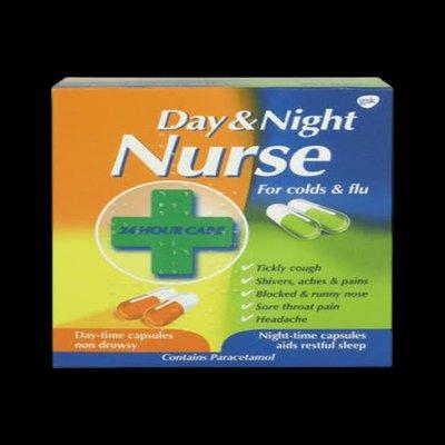 Day & Night Nurse 24 Capsules