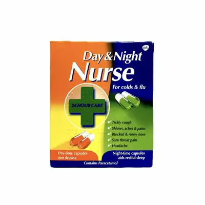 DAY & NIGHT NURSE 24 TABS(PACK)