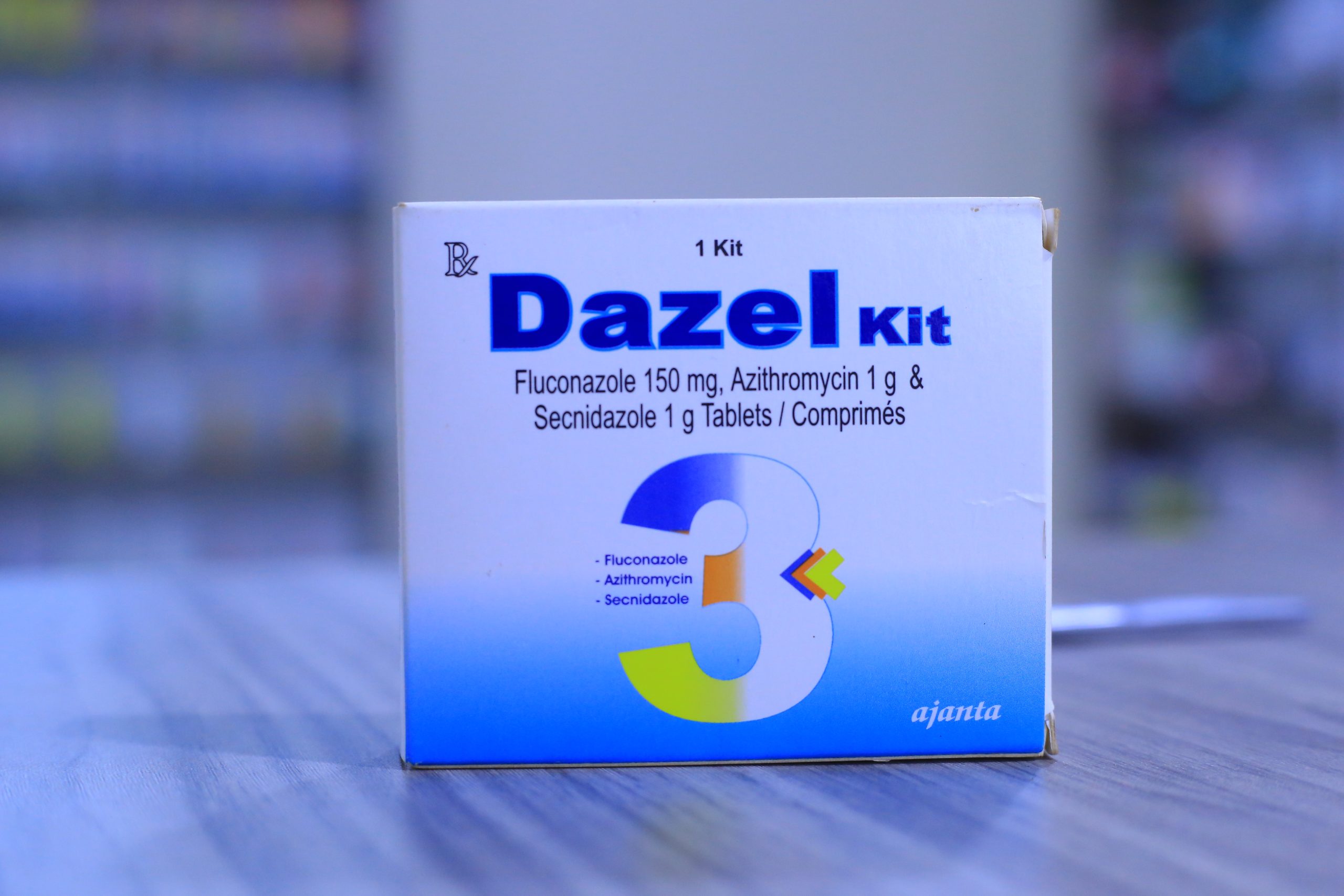 Dazel Kit Tablet (Secnidazole) x4