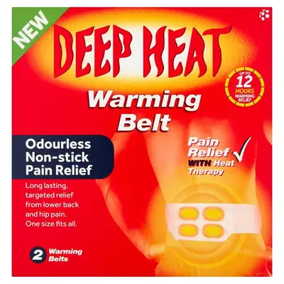 Deep Heat Lower Back and Hip Heat Belt
