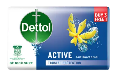 DETTOL SOAP- ACTIVE  - B/S