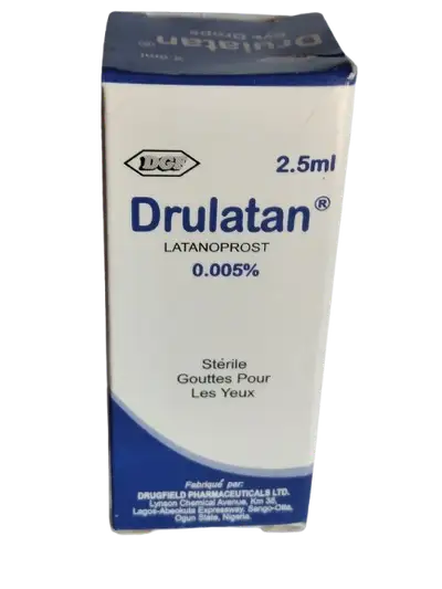 DGF Drulatan Latanoprost 0.005% sterile eye drops