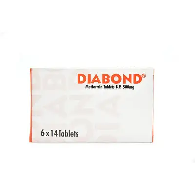 Diabond 500 Metformin 84 tablets pack