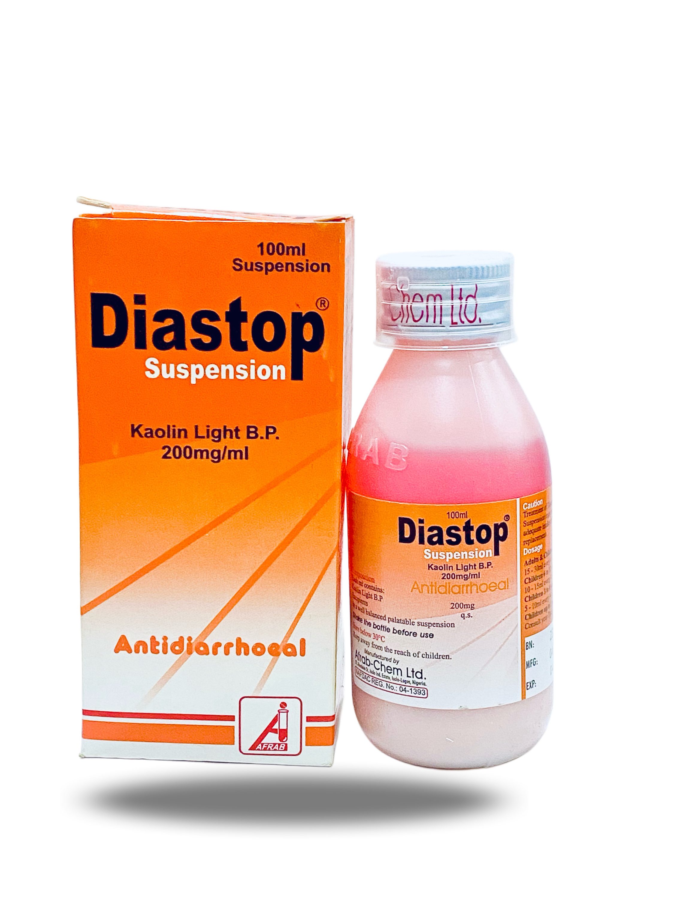 Diastop Suspension (AntiDiarrheal) x200ml