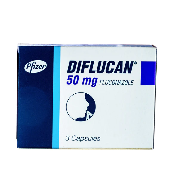 Diflucan 50mg Capsule (Fluconazole) x3