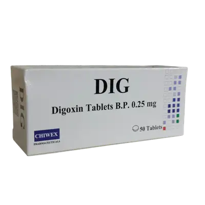 Digoxin-Assos 0.25mg tablet 50 tablets pack