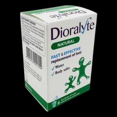 Dioralyte Natural 6 Sachets Healthcare
