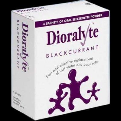 Dioralyte Relief Blackcurrant Sachets, 6 Sachets